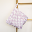 Lilac Gingham Medium Wet Bag