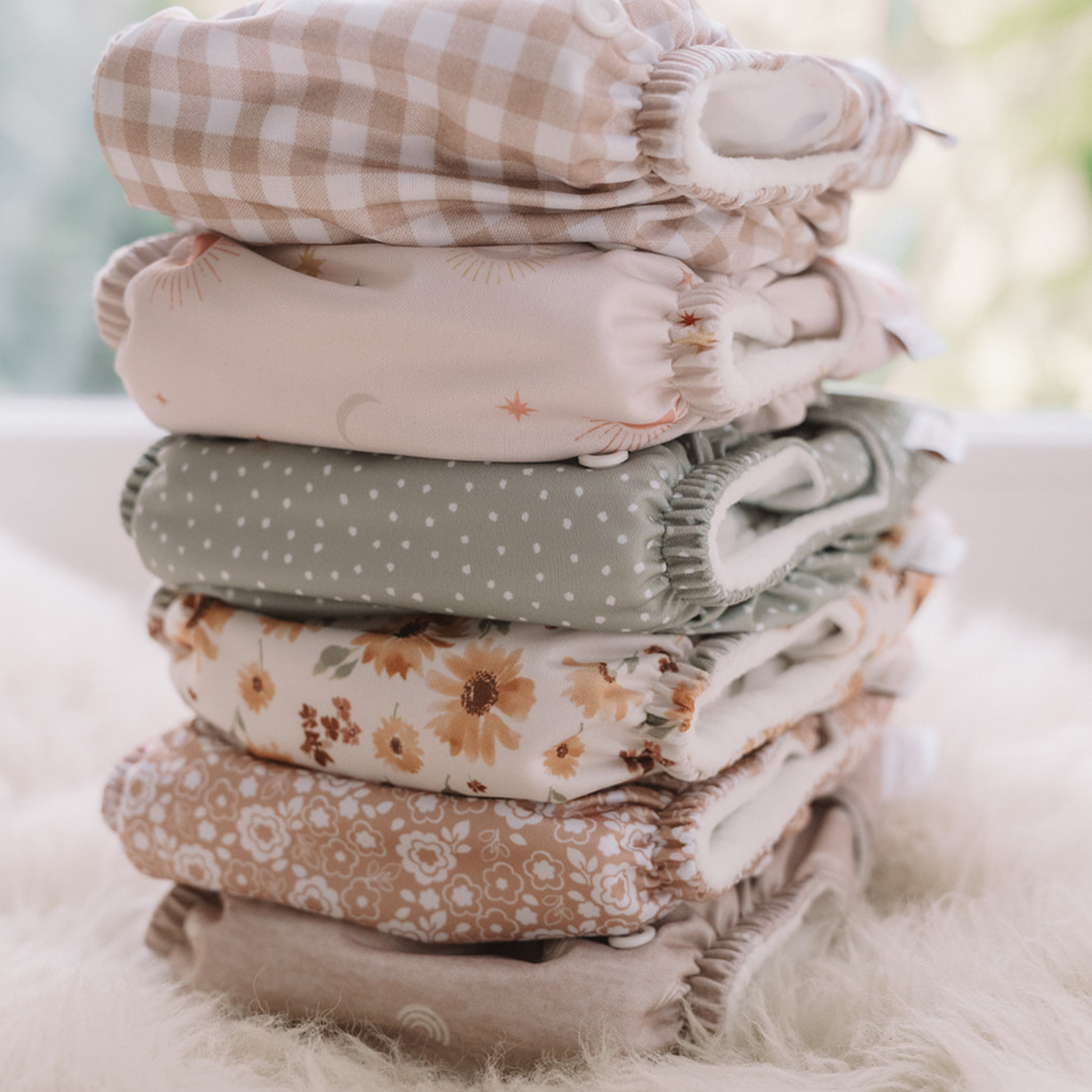 reusable nappy stack 