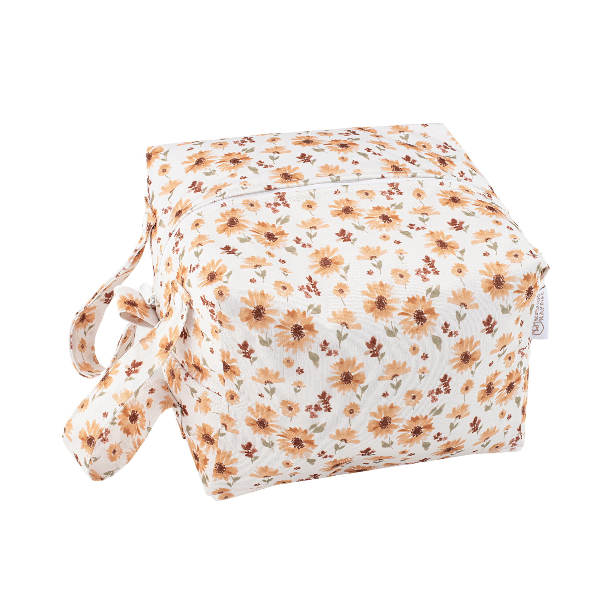 reusable cloth nappy pod - sunflower meadow