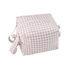 unisex gingham reusable nappy pod